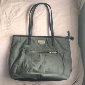 Michael Kors Water Resistant Black and Gray Purse